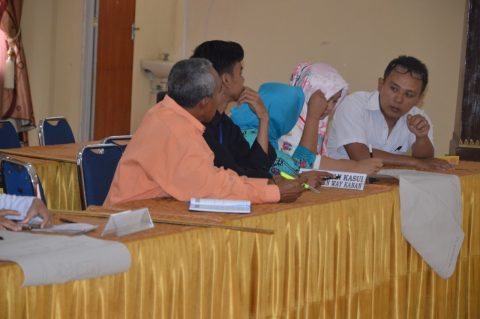Diskusi Kelompok - Pelatihan penyusunan Pertanggungjawaban Keuangan Desa - Balai Pemdes di Lampung